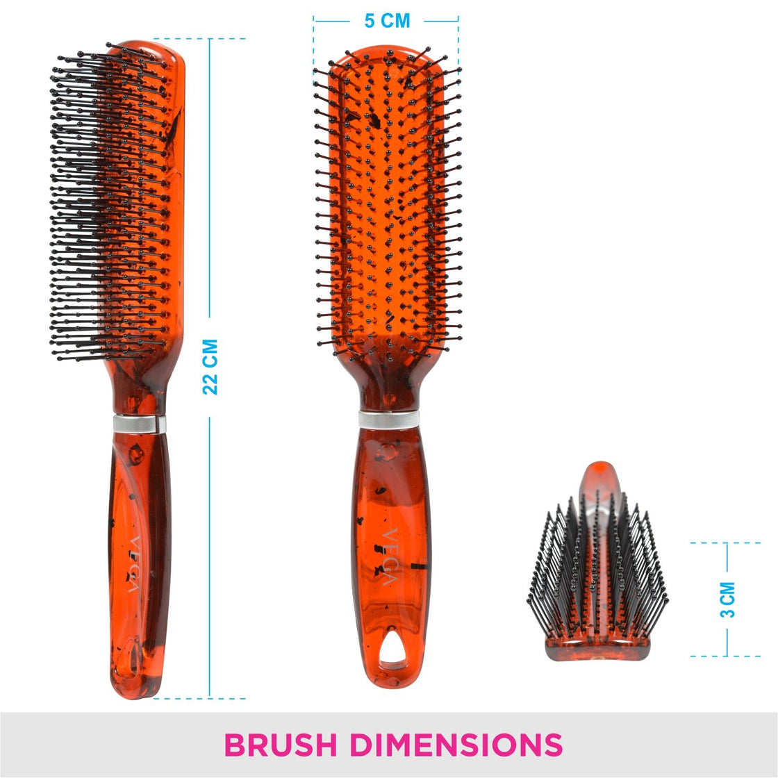 Vega R8-Fb Hair Brush-5