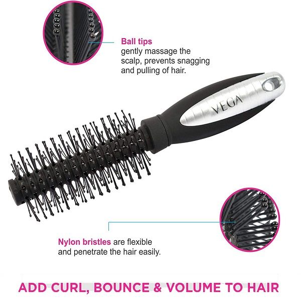 Vega Round Hair Brush (R7-Rb)-3