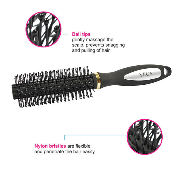 Vega Round Hair Brush (R9-Rb)-6