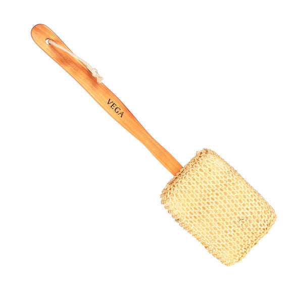 Vega Sisal Sponge Bath Brush (Nba-1/4)