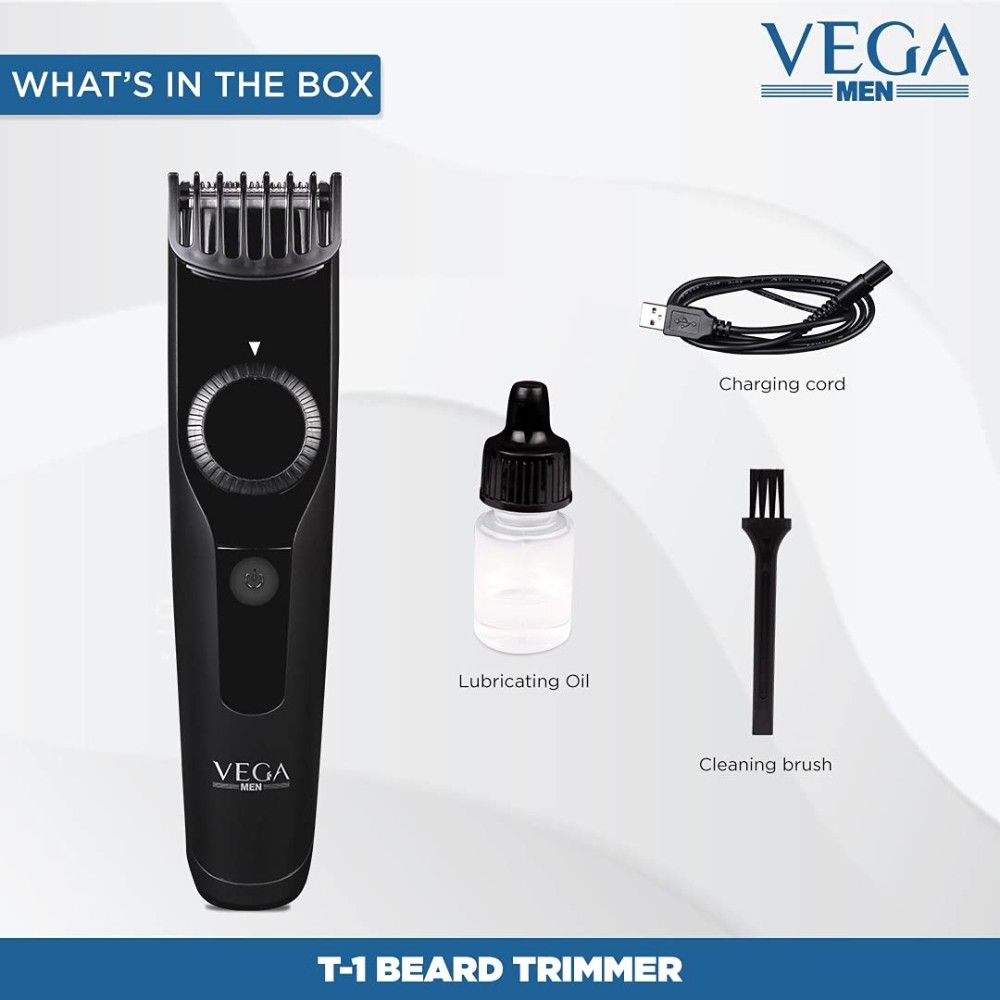 Vega T-1 Beard Trimmer (Vhth-18), Black-2