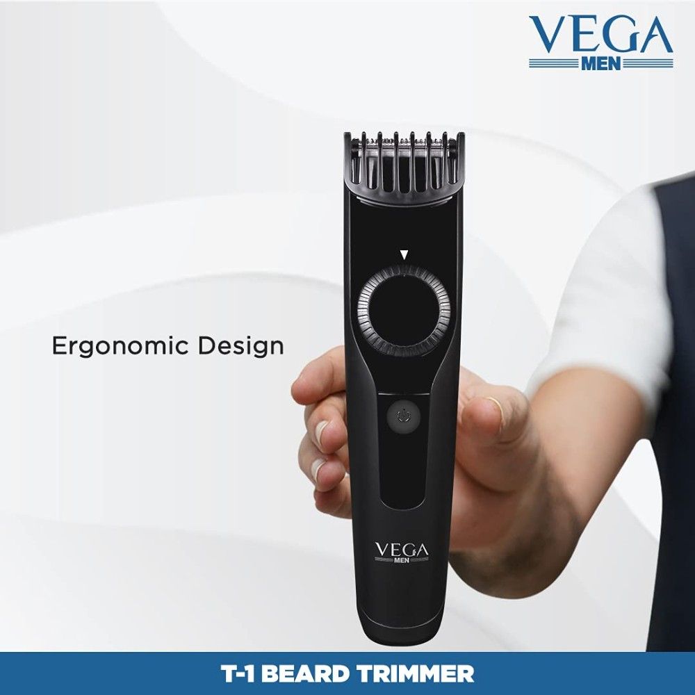 Vega T-1 Beard Trimmer (Vhth-18), Black-4