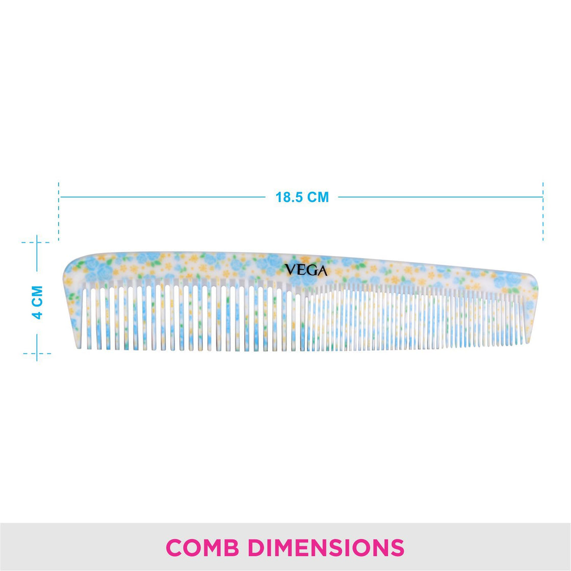 Vega Tulip D. Zyne Comb - Large (Dc-1279)-5