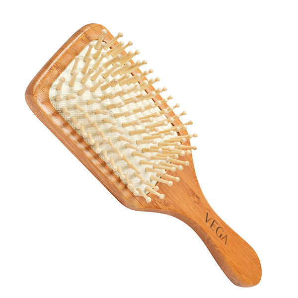 Vega Wooden Bristle Paddle Brush (E2-Pbb)