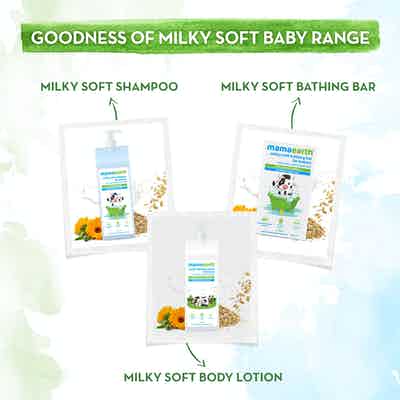 Mamaearth Milky Soft Bathing Bar For Babies With Oats, Milk & Calendula-5