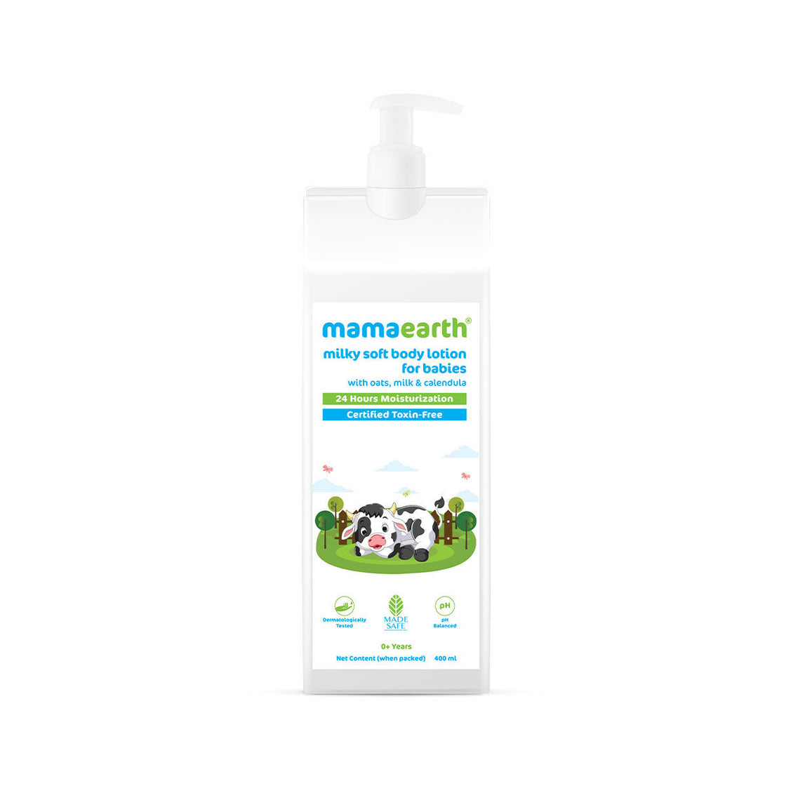 Mamaearth Milky Soft Body Lotion For Babies With Oats- Milk & Calendula-7
