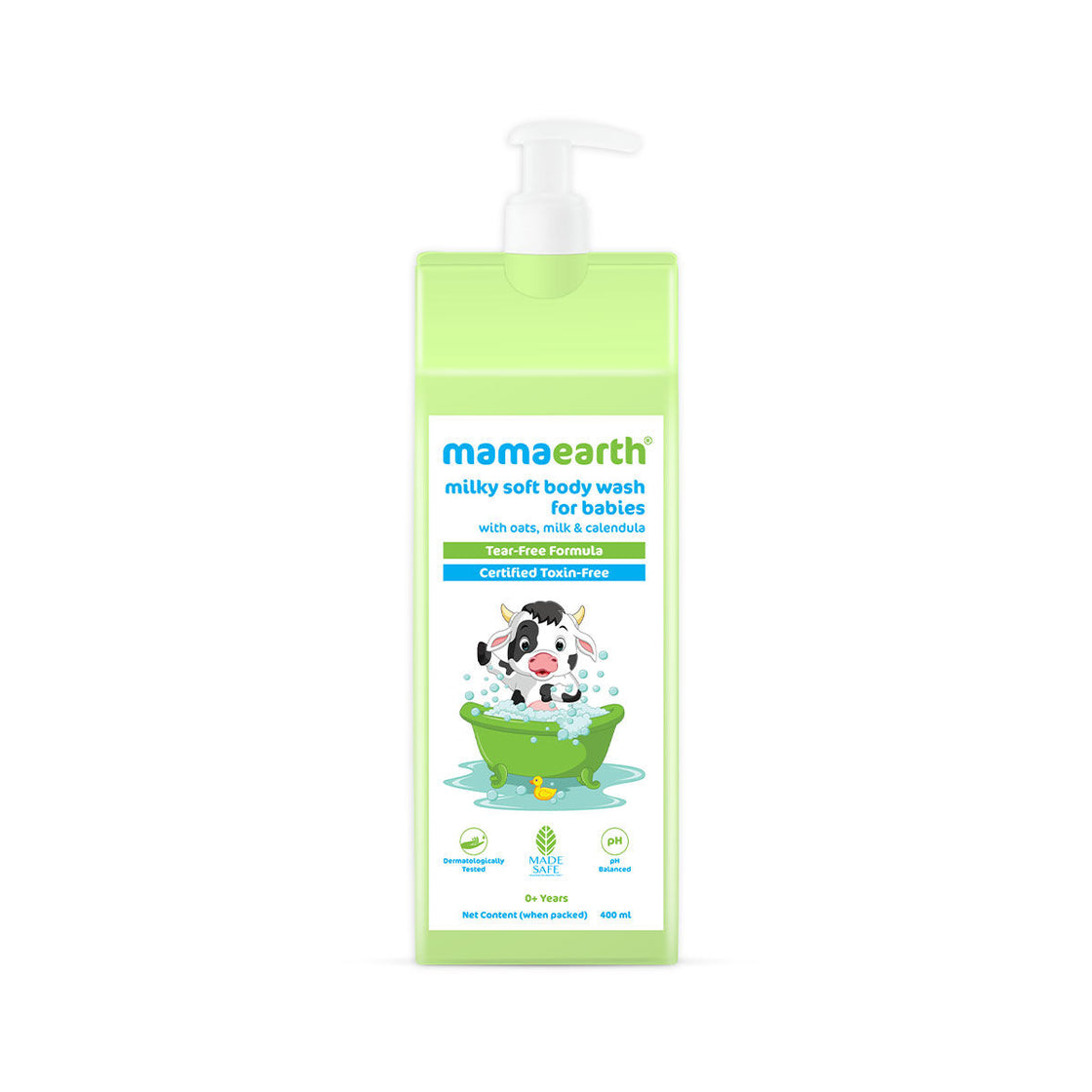 Mamaearth Milky Soft Body Wash For Babies With Oats, Milk And Calendula-7