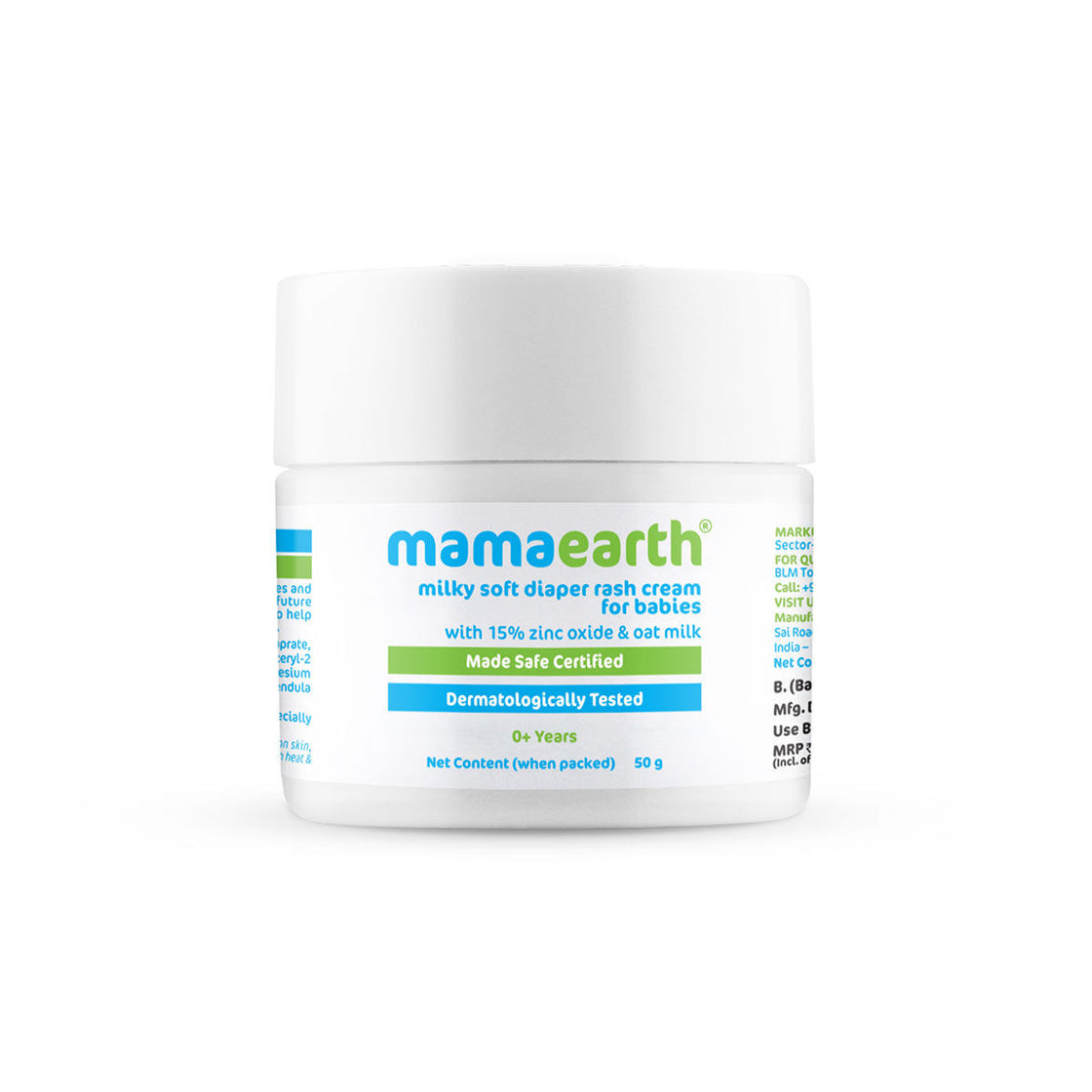 Mamaearth Milky Soft Diaper Rash Cream For Babies-7