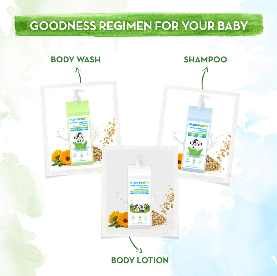 Mamaearth Milky Soft Shampoo With Oats, Milk And Calendula For Babies-6