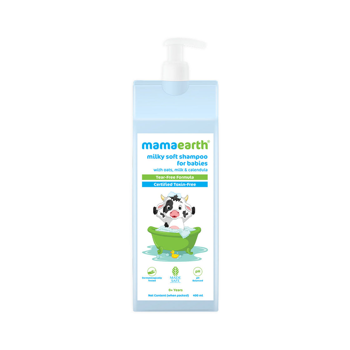 Mamaearth Milky Soft Shampoo With Oats, Milk And Calendula For Babies-7