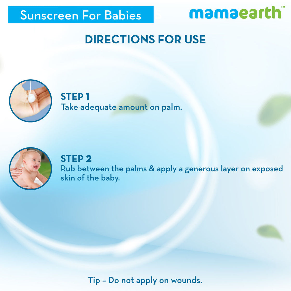 Mamaearth Mineral Based Sunscreen For Babies Spf20+-8