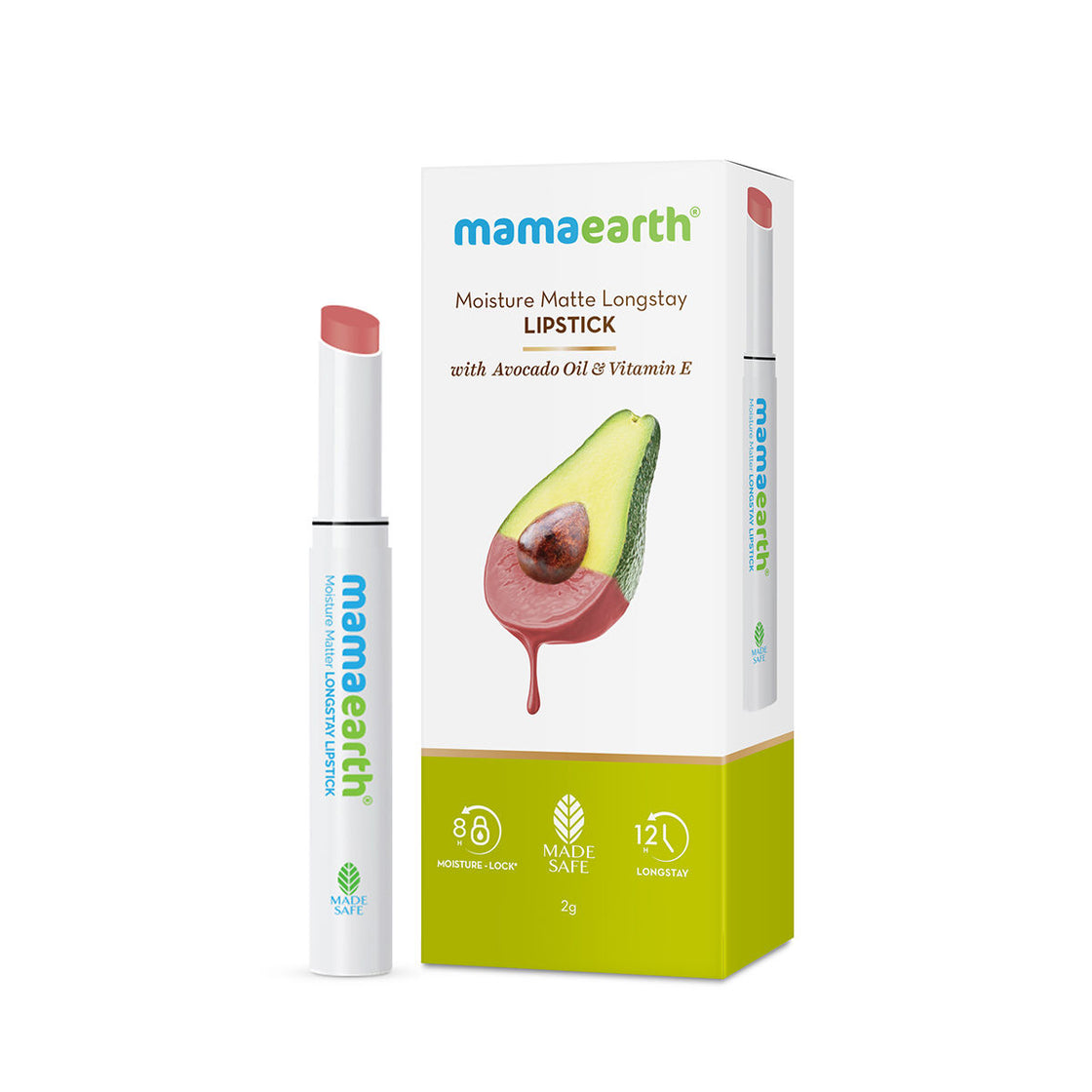 Mamaearth Moisture Matte Longstay Lipstick With Avocado Oil & Vitamin E-5