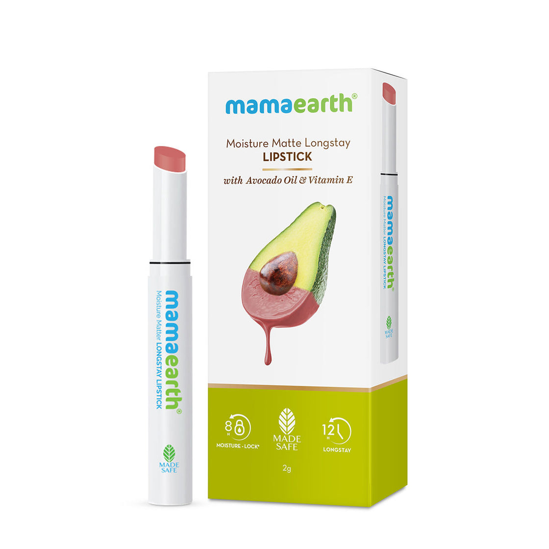 Mamaearth Moisture Matte Longstay Lipstick With Avocado Oil & Vitamin E-6