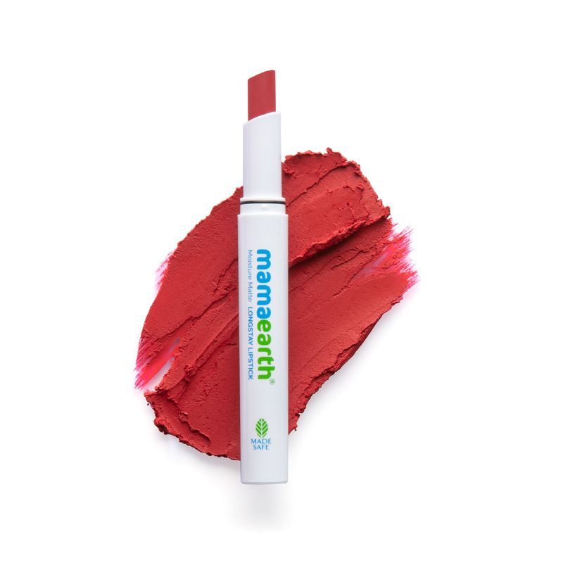Mamaearth Moisture Matte Longstay Lipstick With Avocado Oil & Vitamin E