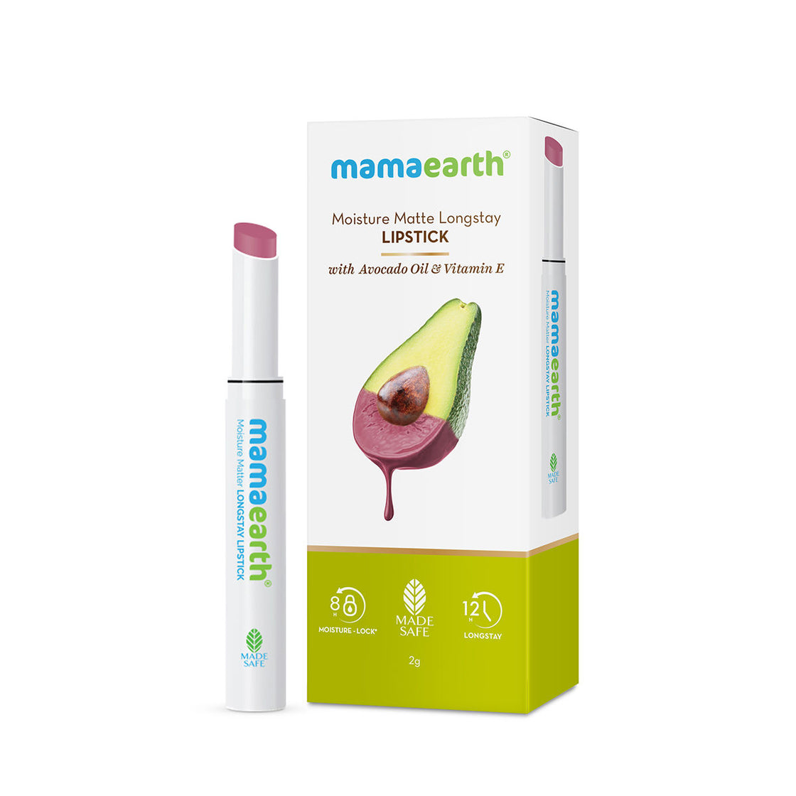 Mamaearth Moisture Matte Longstay Lipstick With Avocado Oil & Vitamin E-5
