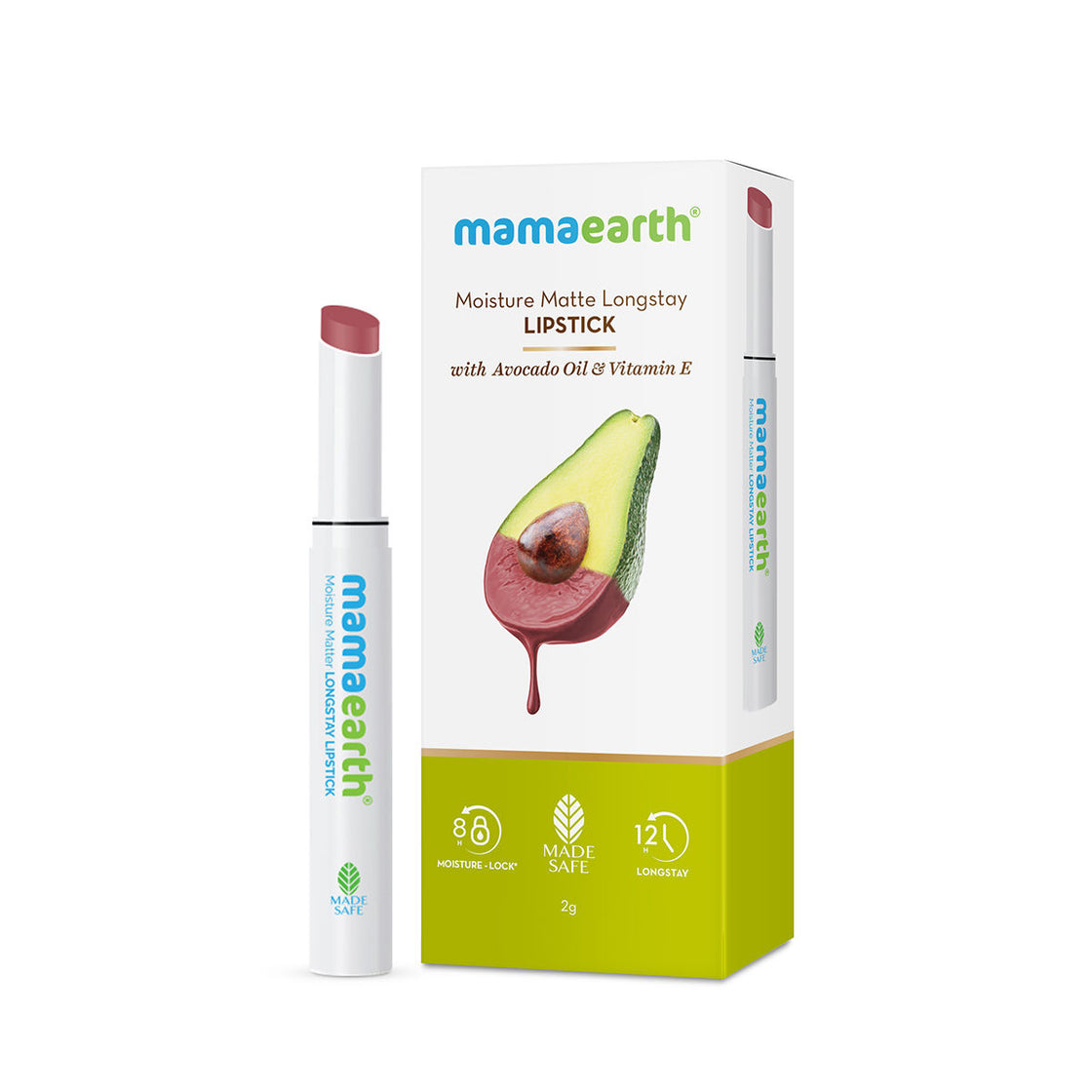 Mamaearth Moisture Matte Longstay Lipstick With Avocado Oil & Vitamin E-5