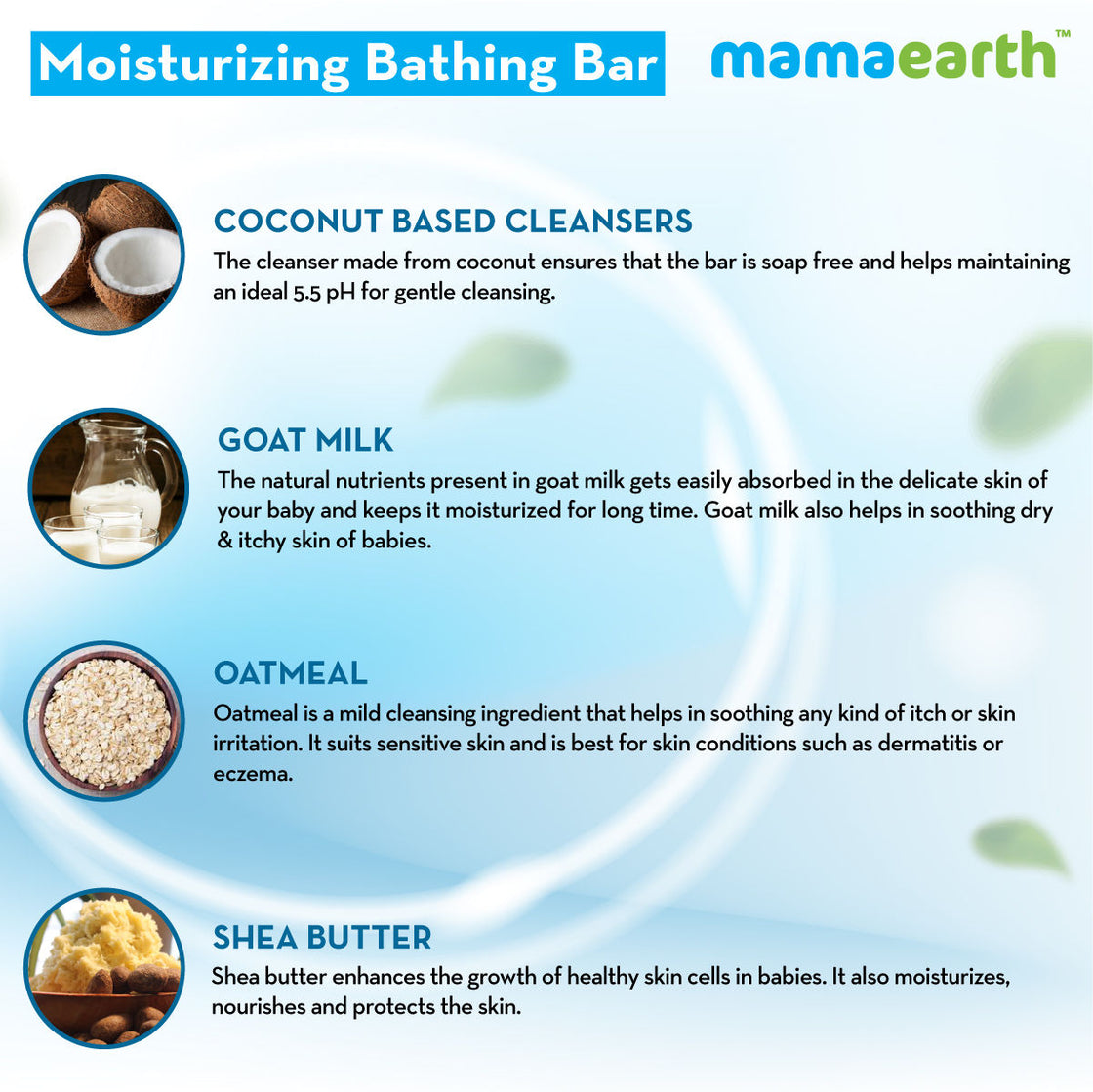 Mamaearth Moisturizing Baby Bathing Soap Bar (Value Pack 75Gm X 2)-2