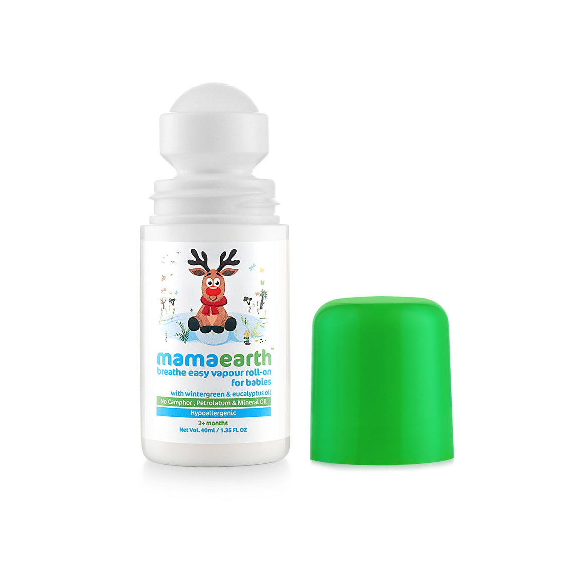 Mamaearth Natural Breathe Easy Vapour Roll-On For Cold & Nasal Congestion-4