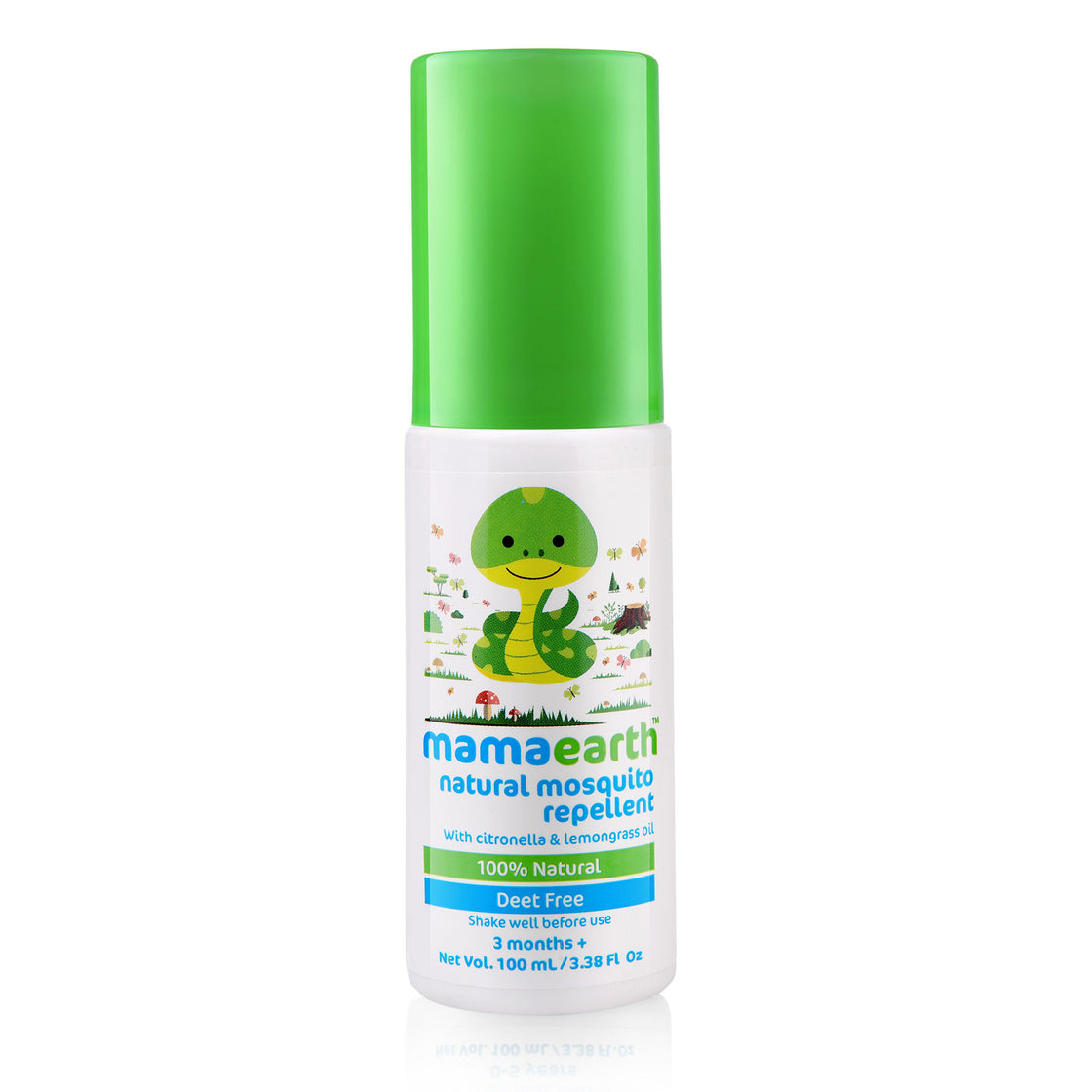 Mamaearth Natural Mosquito Repellent With Citronella & Lemongrass Oil