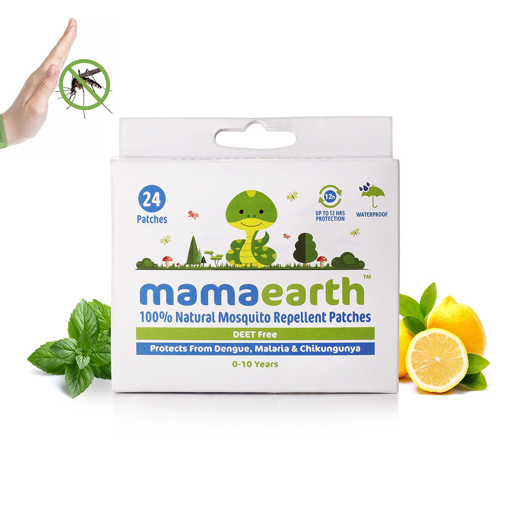 Mamaearth Natural Repellent Mosquito Patches For Babies With 12 Hour Protection-3