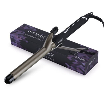 Ikonic Professional Curling Tong Black (CT25)