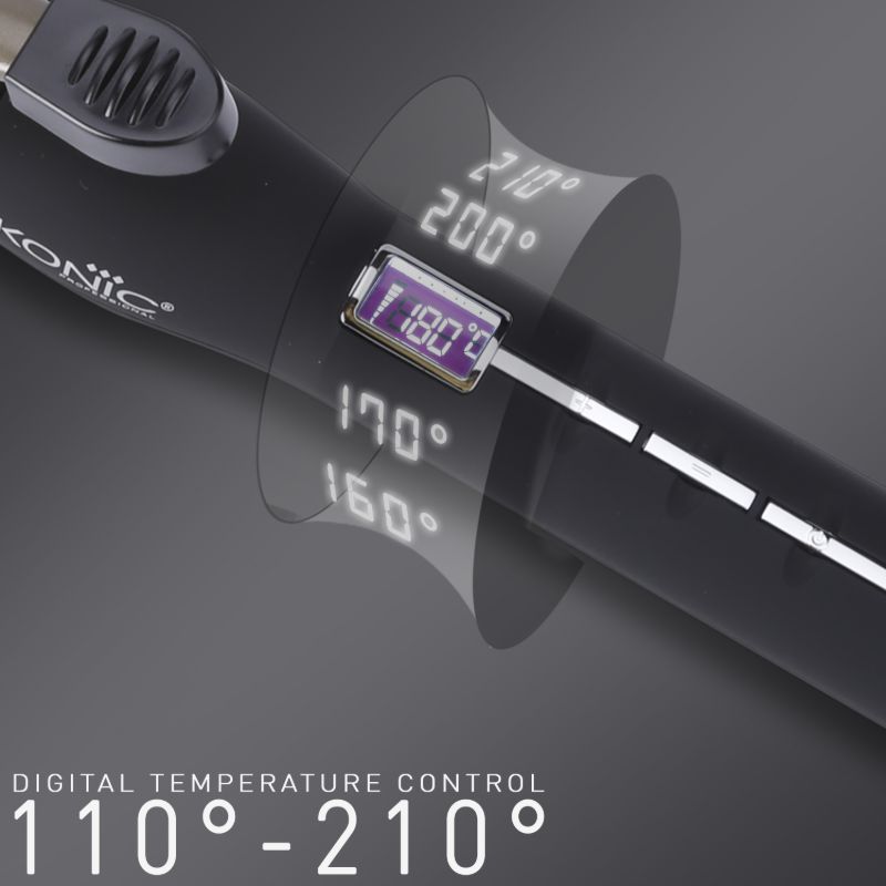Ikonic Professional Curling Tong Black (CT25)