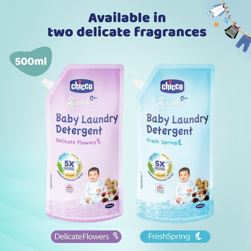 Chicco Baby Laundry Detergent (Fresh Spring) (500ml)
