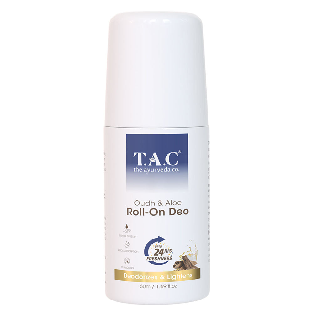 TAC - The Ayurveda Co. Oudh & Aloe Underarm Roll-On (50ml)