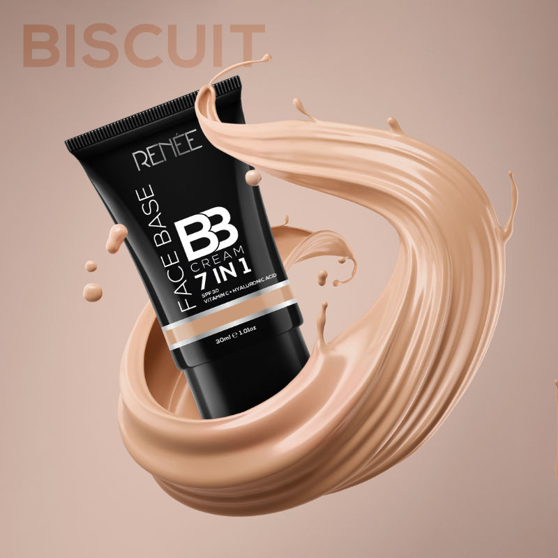 Renee Cosmetics Face Base BB Cream - Biscuit