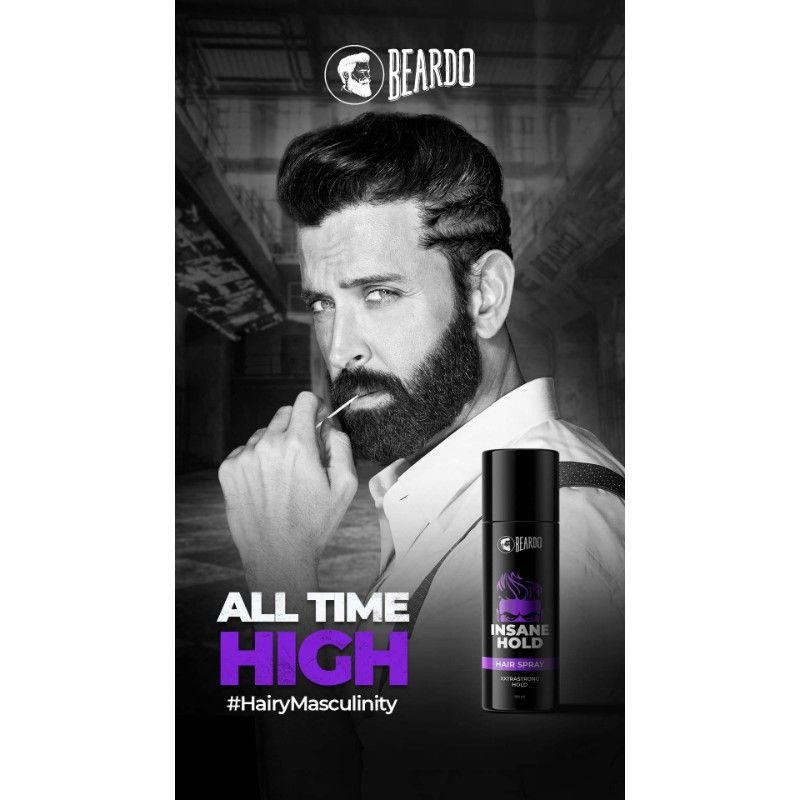 Beardo Insane Hold Hair Spray (150ml)