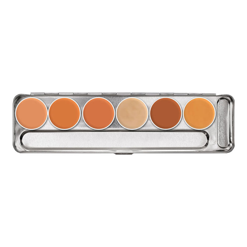 Kryolan Supracolor 6 Color Palette - Sp (20Ml)