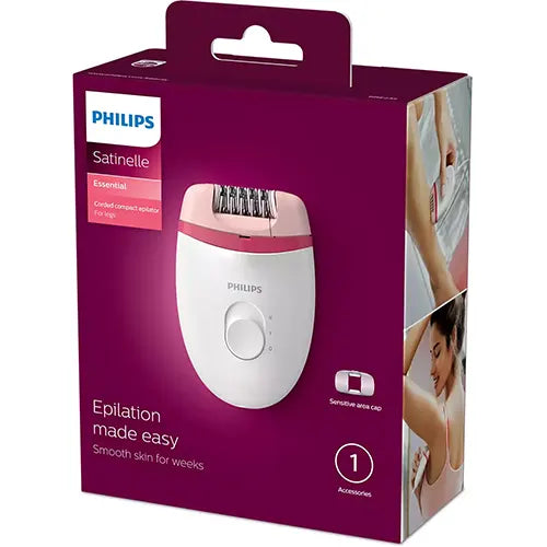 Philps  Satinelle Essential Corded Compact Epilator Bre235/00-6