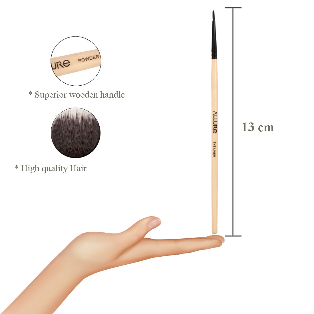 Allure Classic Eye Liner Makeup Brush-3