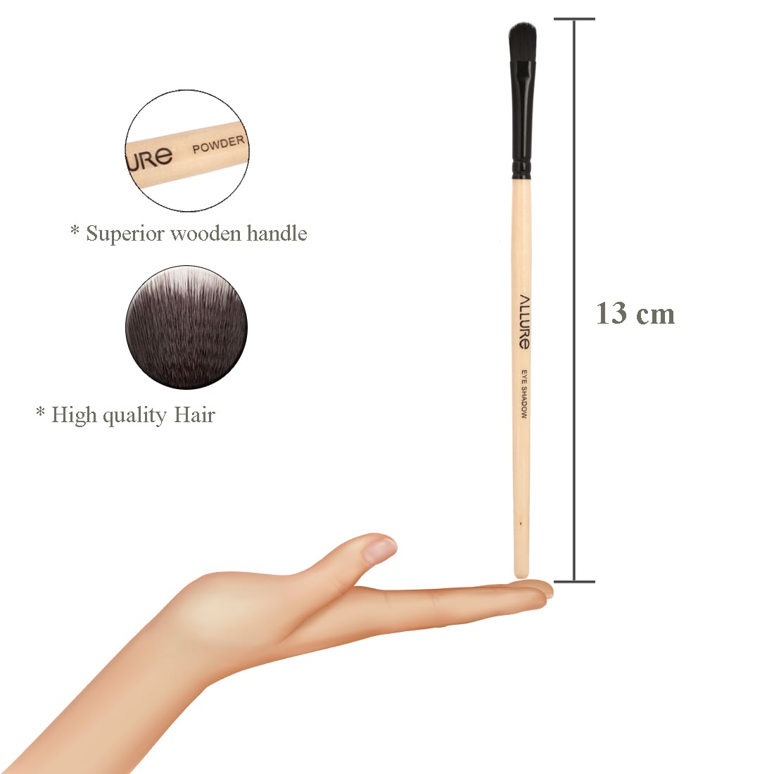 Allure Classic Eye Shadow Makeup Brush-2