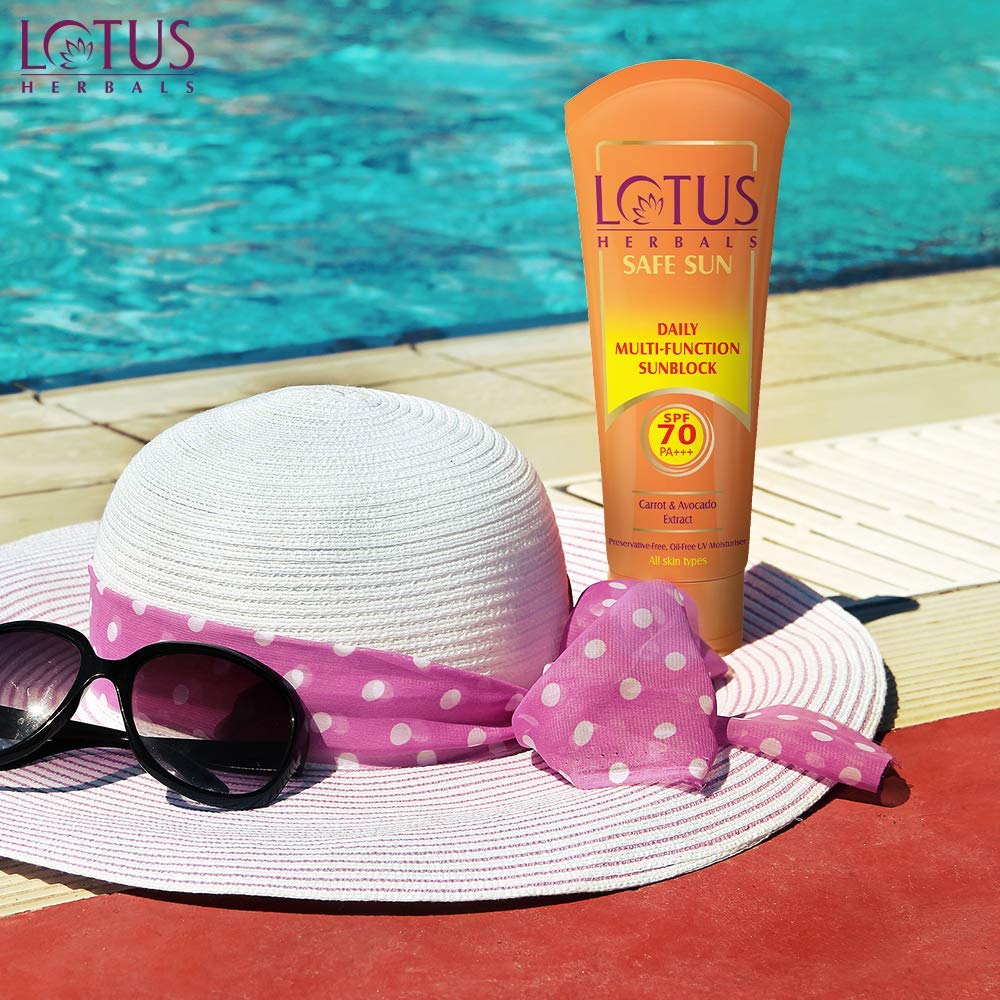 Lotus Herbals Safe Sun Daily Multi-Function Sunscreen SPF 70 PA+++
