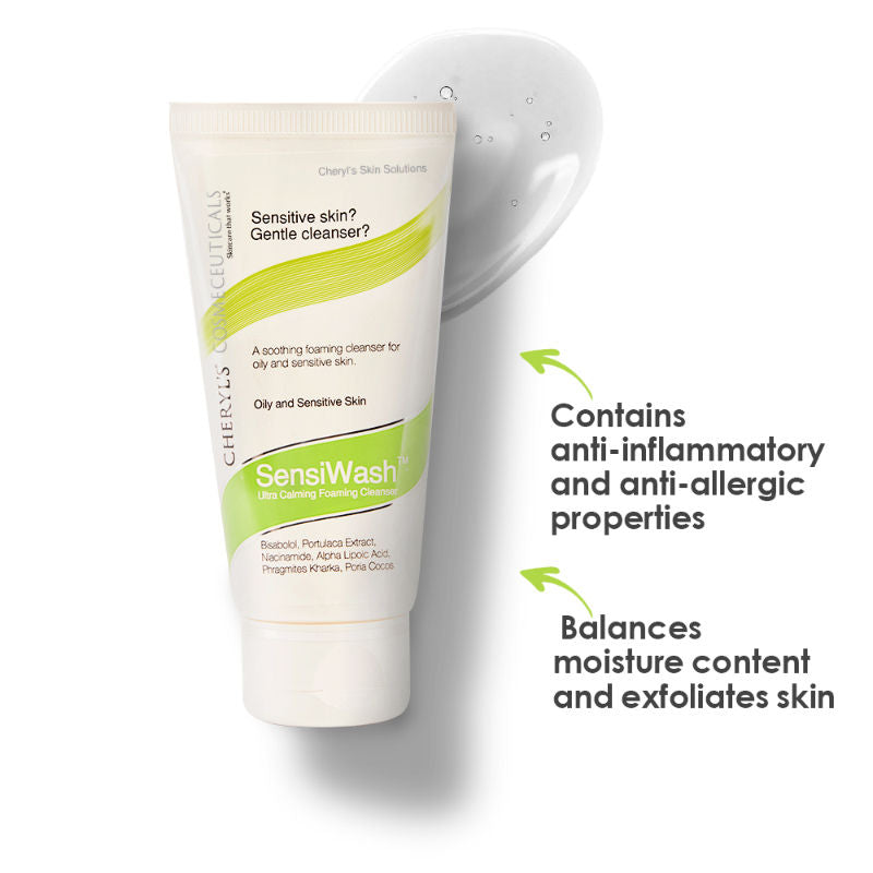 Cheryl's Cosmeceuticals SensiWash - For Oily & Sensitive Skin (50gm)