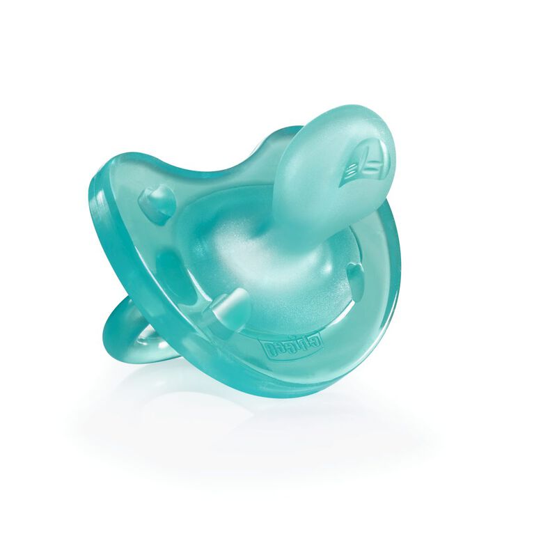 Chicco Soft Pacifier (6-16m) (Blue) (1 Pc)