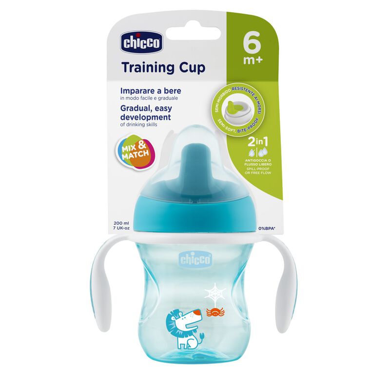 Training Cup (200ml) (6m+) (Assorted - Blue/Green)