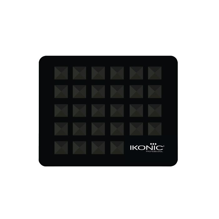 ikonic heat resistant mat Black