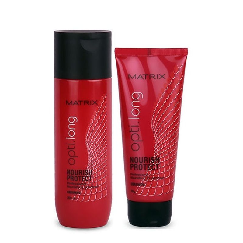 Matrix Opti Long Nourish Protect Nourishing Shampoo Ceramide 200ml & Conditioner 98g