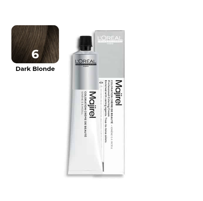 Loreal Professional Majirel Hair Color 50G 6 Dark Blonde