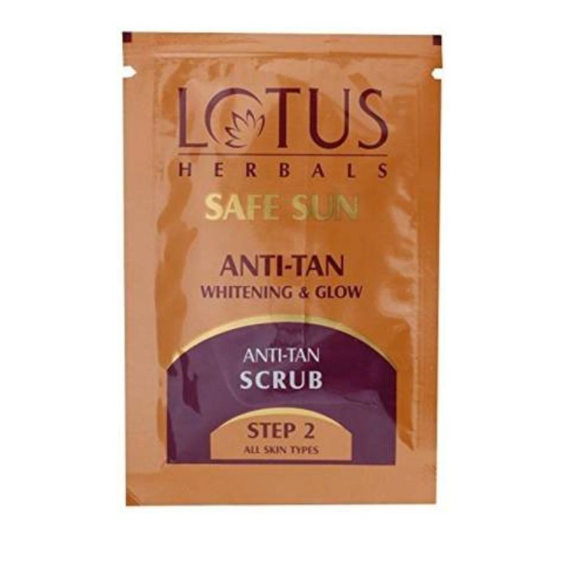 Lotus Herbals Safe Sun Anti Tan Whitening And Glow 4 In 1 Fairness Facial Kit