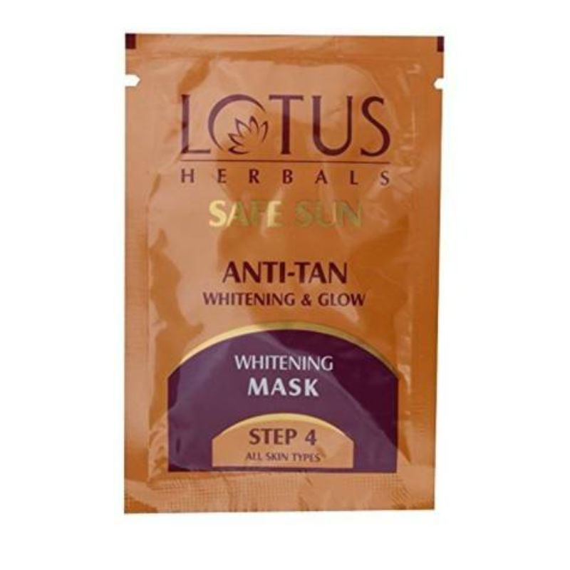 Lotus Herbals Safe Sun Anti Tan Whitening And Glow 4 In 1 Fairness Facial Kit