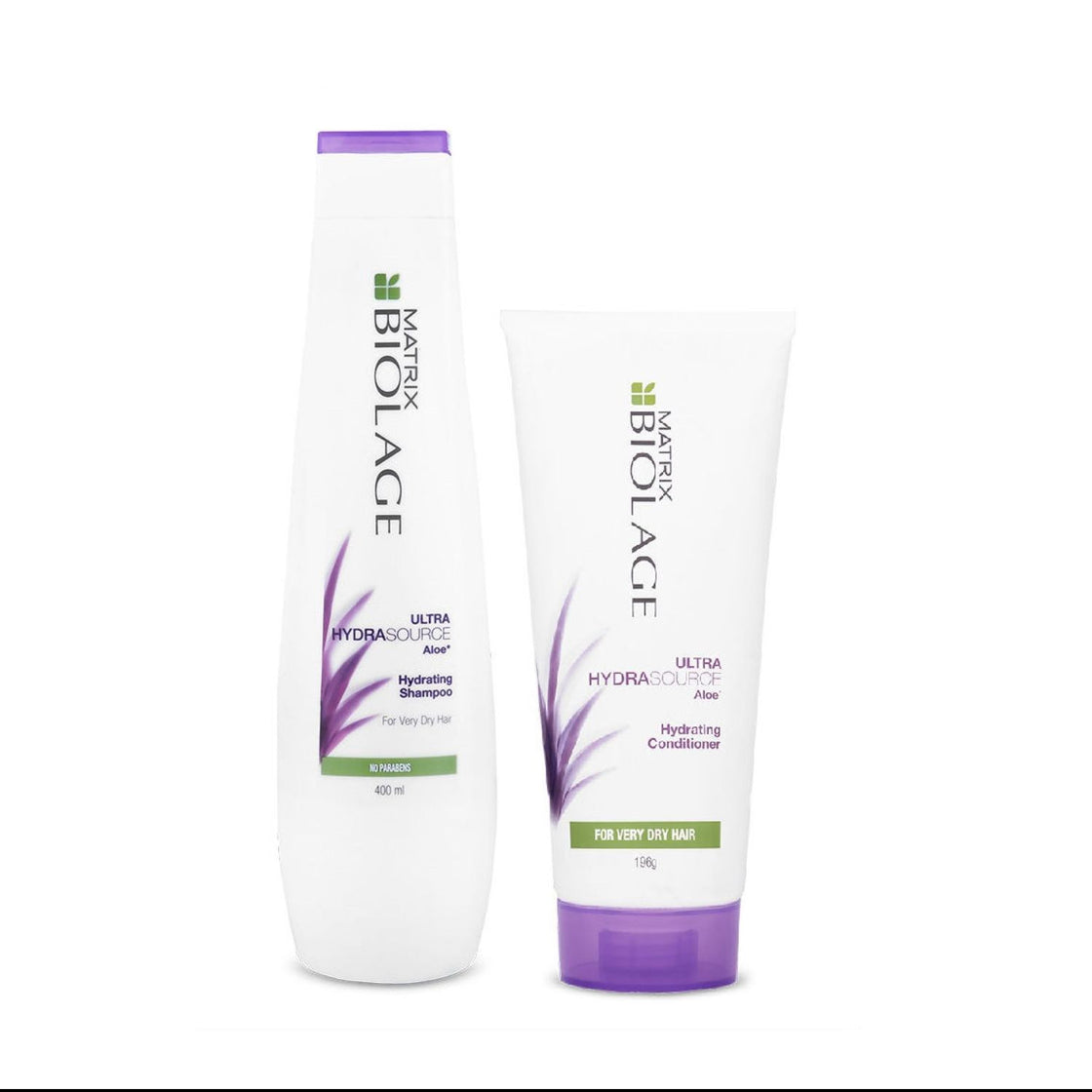 Matrix Biolage Ultra Hydrasource Hydrating Shampoo 400 ML & Conditioner 196 gm