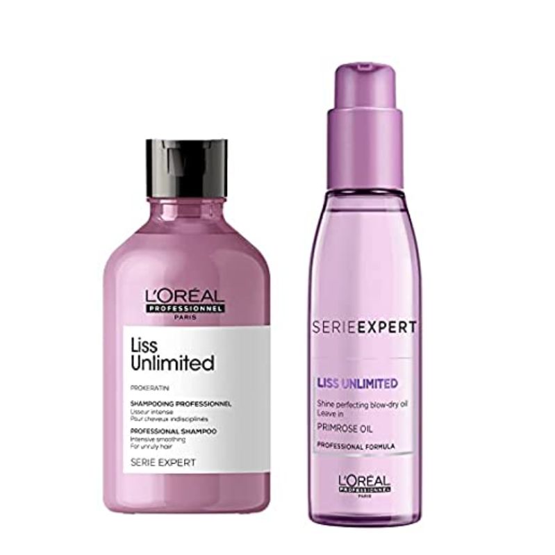 Loreal Professional Serie Expert Liss Unlimited Blow Dry Serum 125 ml Shampoo