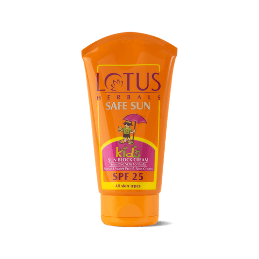 Lotus Herbals Safe Sun Kids Sunblock Cream SPF-25 50g