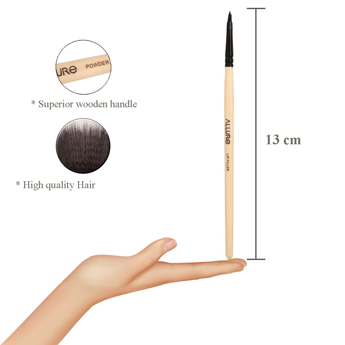 Allure Classic Lip Filler Makeup Brush-3