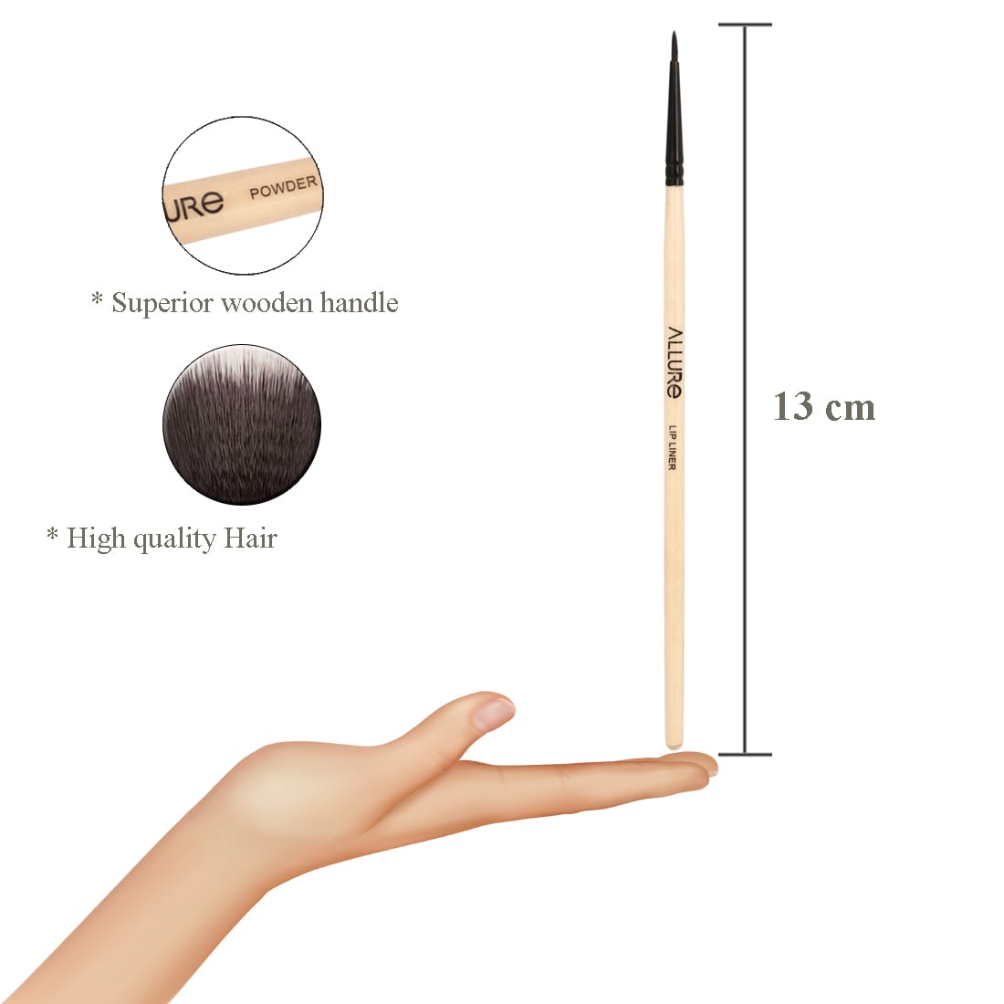 Allure Classic Lip Liner Makeup Brush-3