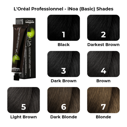 Loreal Inoa Ammonia Free Hair Color 60G 3 Dark Brown