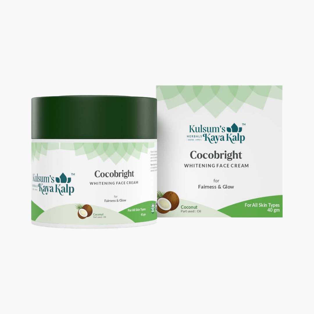 Kulsum's kayakalp Cocobright Whitening Face Cream 40gm
